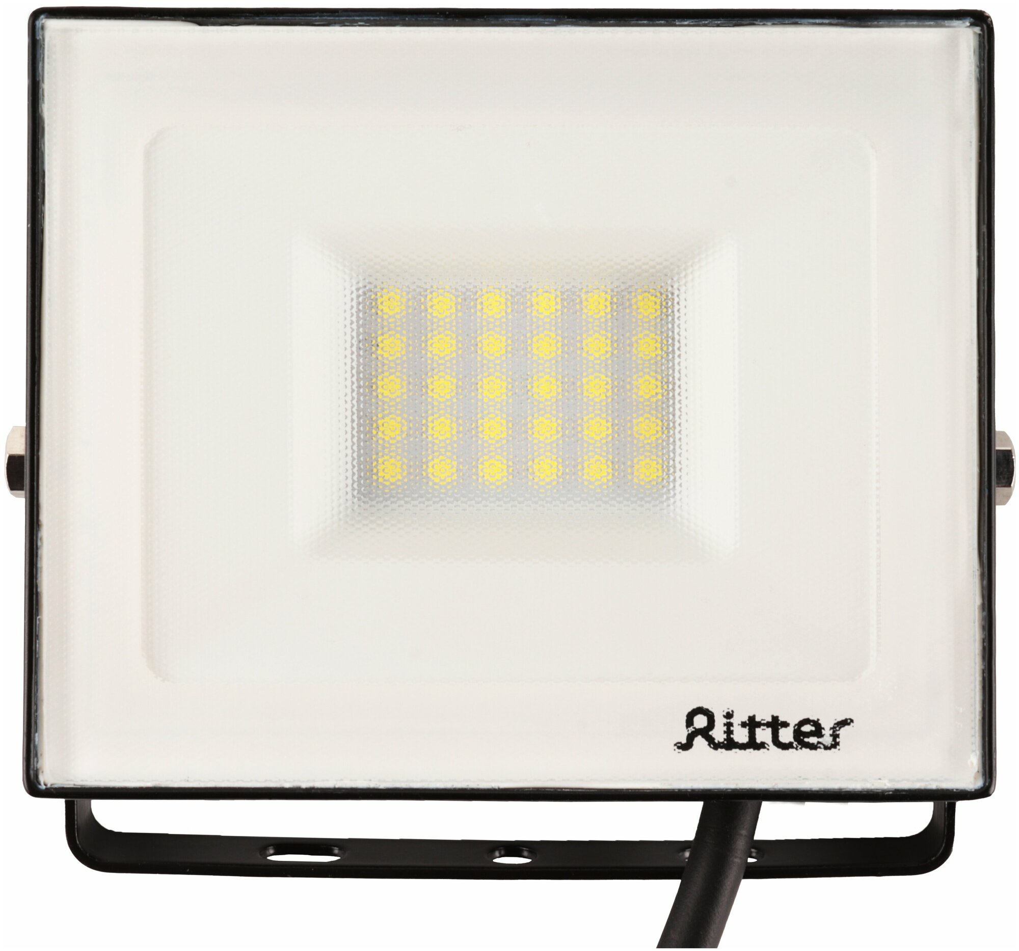 Прожектор светодиодный уличный Ritter Profi 30 Вт 2700К IP65 теплый белый свет - фото №6