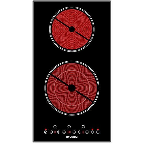 Варочная поверхность Hyundai HHE 3285 BG черный 1888600₽