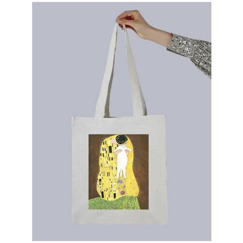 Сумка шоппер Paw Print, белый