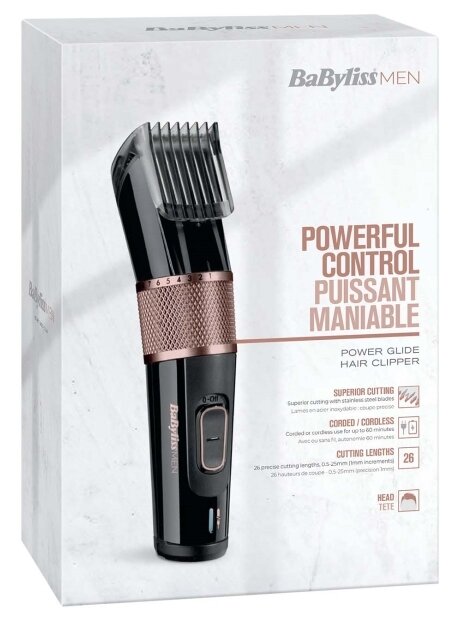 BaByliss Машинка для стрижки BaByliss E974E, black - фотография № 2