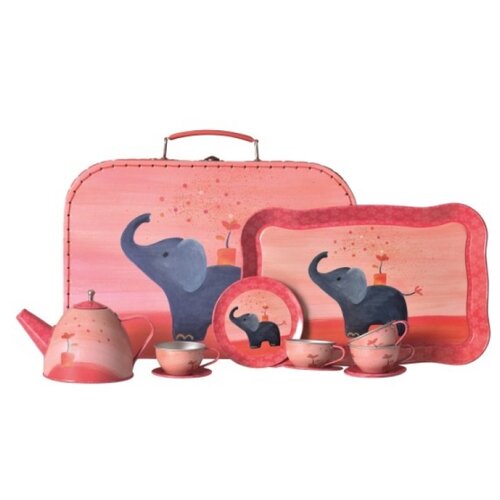 фото Набор посуды egmont toys слоник 540041 розовый