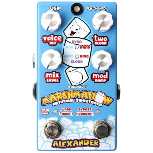 Alexander Pedals Marshmallow Pitch Shifter