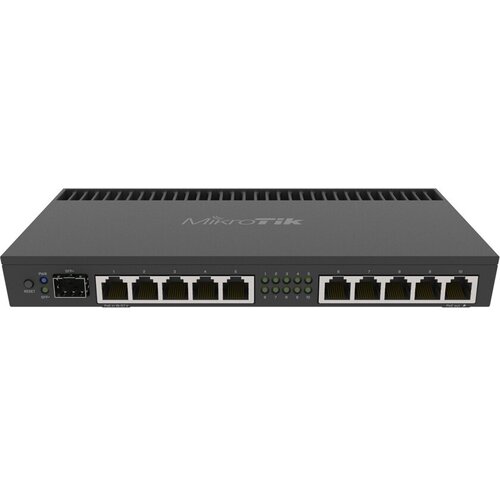 WI-FI маршрутизаторы Mikrotik Роутер MikroTik RB4011iGS+RM 10/100/1000BASE-TX/SFP+ черный