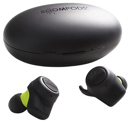 Стереогарнитура Bluetooth Boompods Sport black*