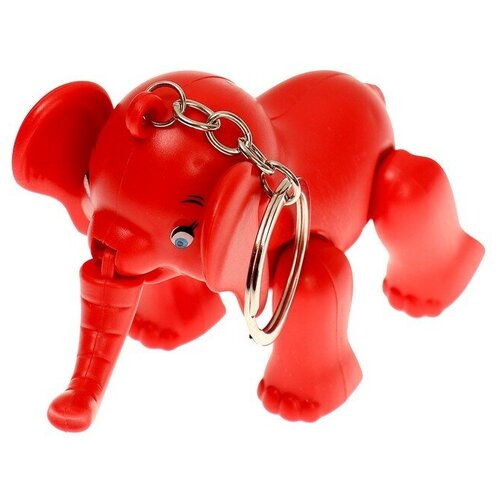 Развивающая игрушка «Слон» световая на брелке, цвета микс развивающая игрушка бизиборд большой слон полянка