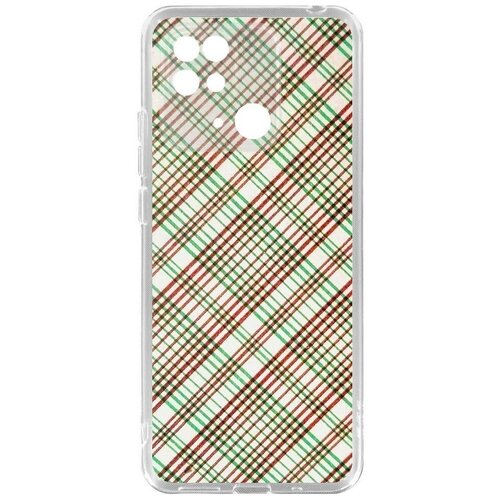 Чехол-накладка Krutoff Clear Case Рубашка карты для Xiaomi Redmi 10C