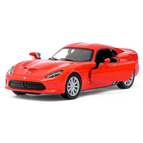 Машина 2013 SRT Viper GTS красная металл инерция Kinsmart KT5363W-1 металлическая машинка kinsmart 1 36 2013 srt viper gts police инерционная