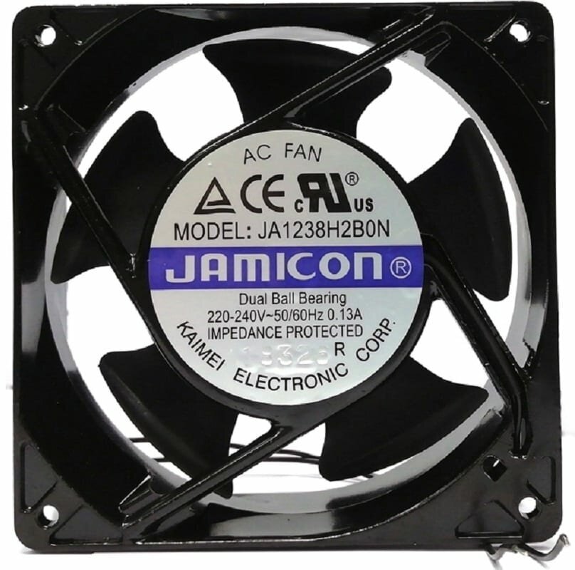 JAMICON вентилятор JA1238H2B0N-L 120х120х38 230В С00036540