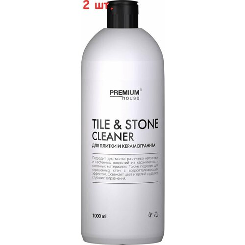 Средство моющее Tile ceramic stone cleaner для плитки и керамогранита 1л (2 шт.)