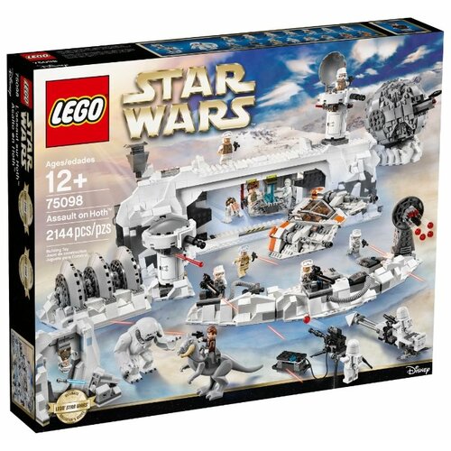 lego kingdoms 7948 нападение на заставу 194 дет LEGO Star Wars 75098 Нападение на планете Хот, 2144 дет.