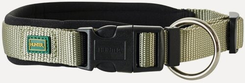 Изображение товара Ошейник для собак Neoprene VP 35-40 см/S-M, нейлон/неопрен, оливково-черный Hunter VLT-62185