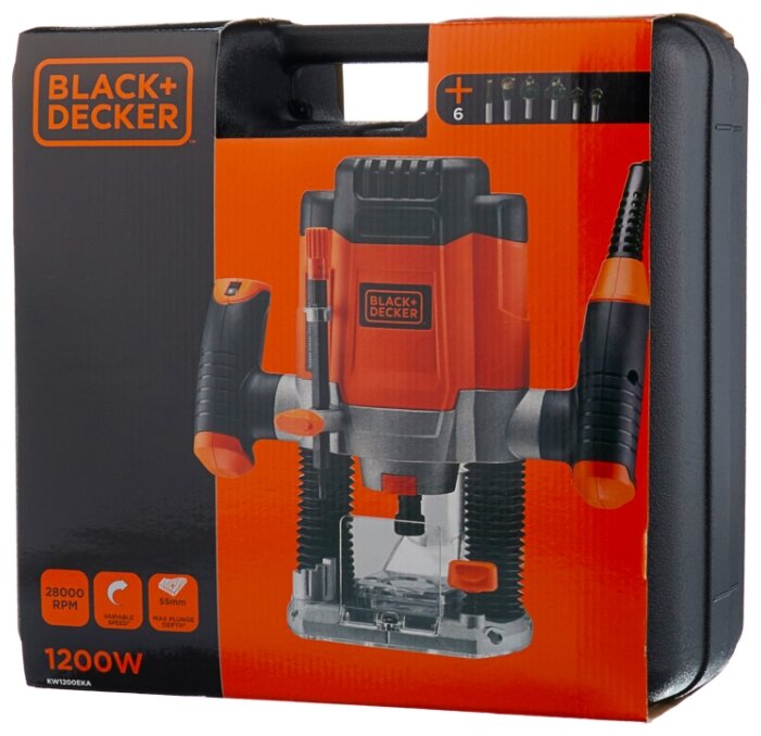 фрезер black decker kw1200eka обзор