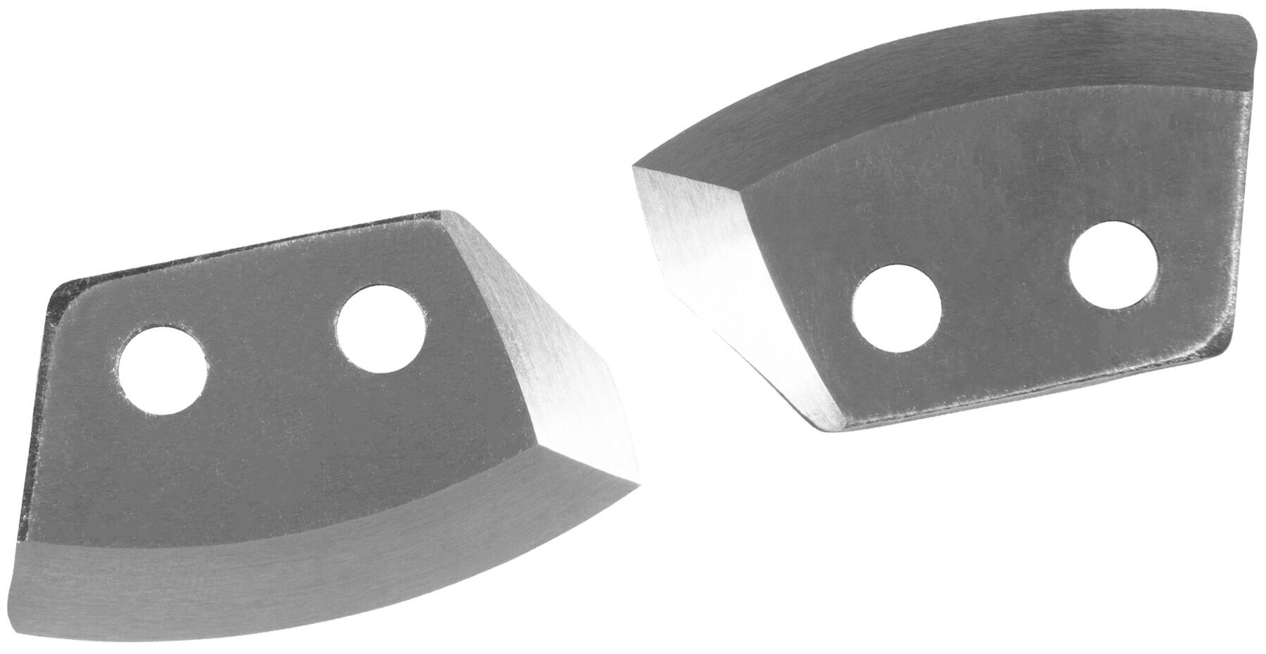 Ножи для ледобура левого вращения "NERO" полукруглые 150мм (нержавейка)