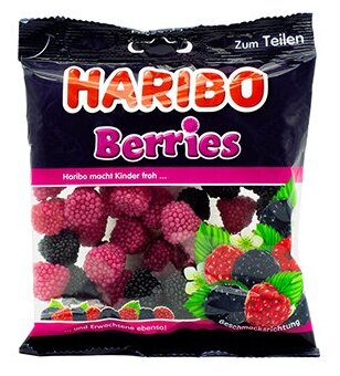 Мармелад Haribo Berries (ягоды) 175г (Германия) - фотография № 3