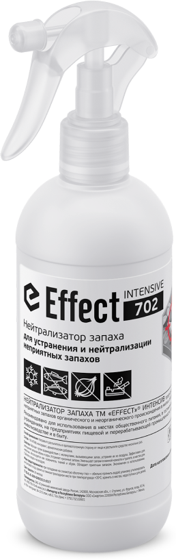 Нейтрализатор запахов Effect Intensive 702, профессиональный, 500 мл, спрей