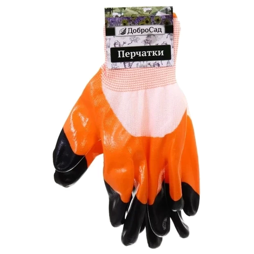 Перчатки ДоброСад 788-053 1 пара перчатки нейлоновые с полиуретановым покрытием 3 4 облив 10 р р добросад