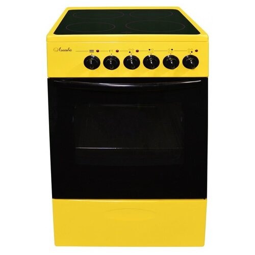 Плита Электрическая Лысьва EF4002MK00 желтый стеклокерамика без крышки 3249200₽