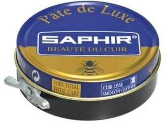 Гуталин воск для обуви Saphir BDC Pate de Luxe, 50мл. (бесцветный)