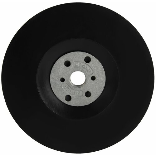Гладкая опорная тарелка DEBEVER для фибровых дисков d125 мм, жесткая