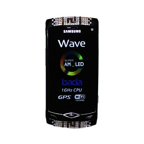 Смартфон Samsung Wave GT-S8500 Black Swarovski 1199000₽