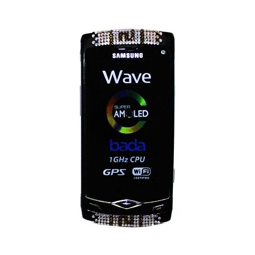 Смартфон Samsung Wave GT-S8500, Black Swarovski