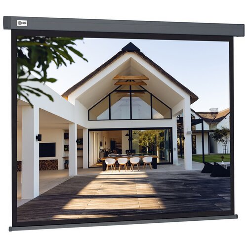 Экран CACTUS 206x274см Wallscreen CS-PSW-206X274-SG 4:3 настенно-потолочный рулонный серый