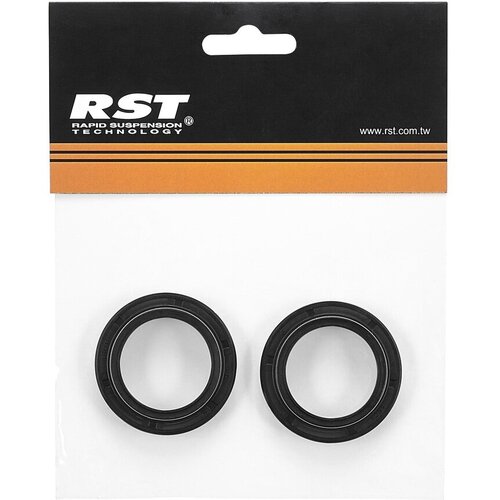 Пыльники для вилки 30 мм черные (2 шт) резина RST 1-0934
