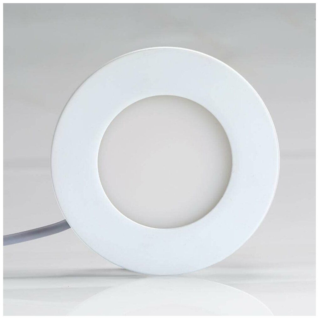 Светильник Arlight DL-85M-4W Warm White, LED, 4 Вт, 3000, теплый белый, цвет арматуры: белый, цвет плафона: белый - фотография № 6