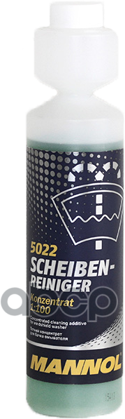MANNOL 5022 Scheiben Reiniger (1:100) Омыватель для стекол концентр 250мл