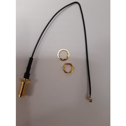 Пигтейл SMA мама - IPX u. длина 15см. 5pcs extension cord u fl ipx to rp sma female connector antenna rf pigtail cable jumper iot pci wifi card rp sma jack to ipx