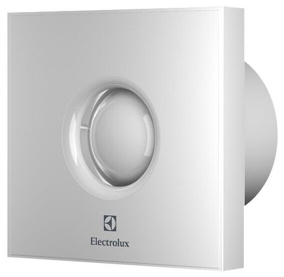 Вентилятор вытяжной Electrolux Rainbow EAFR-100TH white с таймером и гигростатом