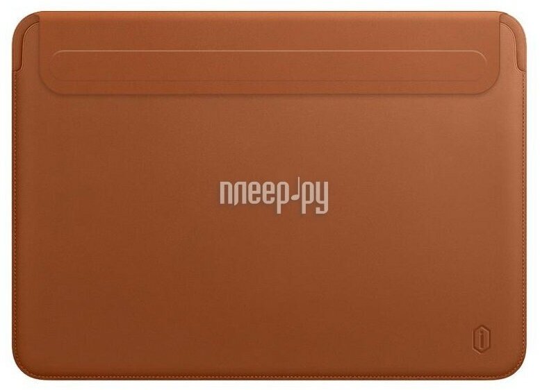 Чехол Wiwu для APPLE MacBook Air 13 Skin New Pro 2 Leather Sleeve Brown 6973218931296 - фото №12