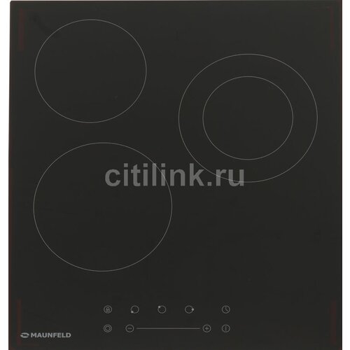 Электрическая варочная панель MAUNFELD EVCE453 D-BK Hi-Light независимая черный 1648400₽