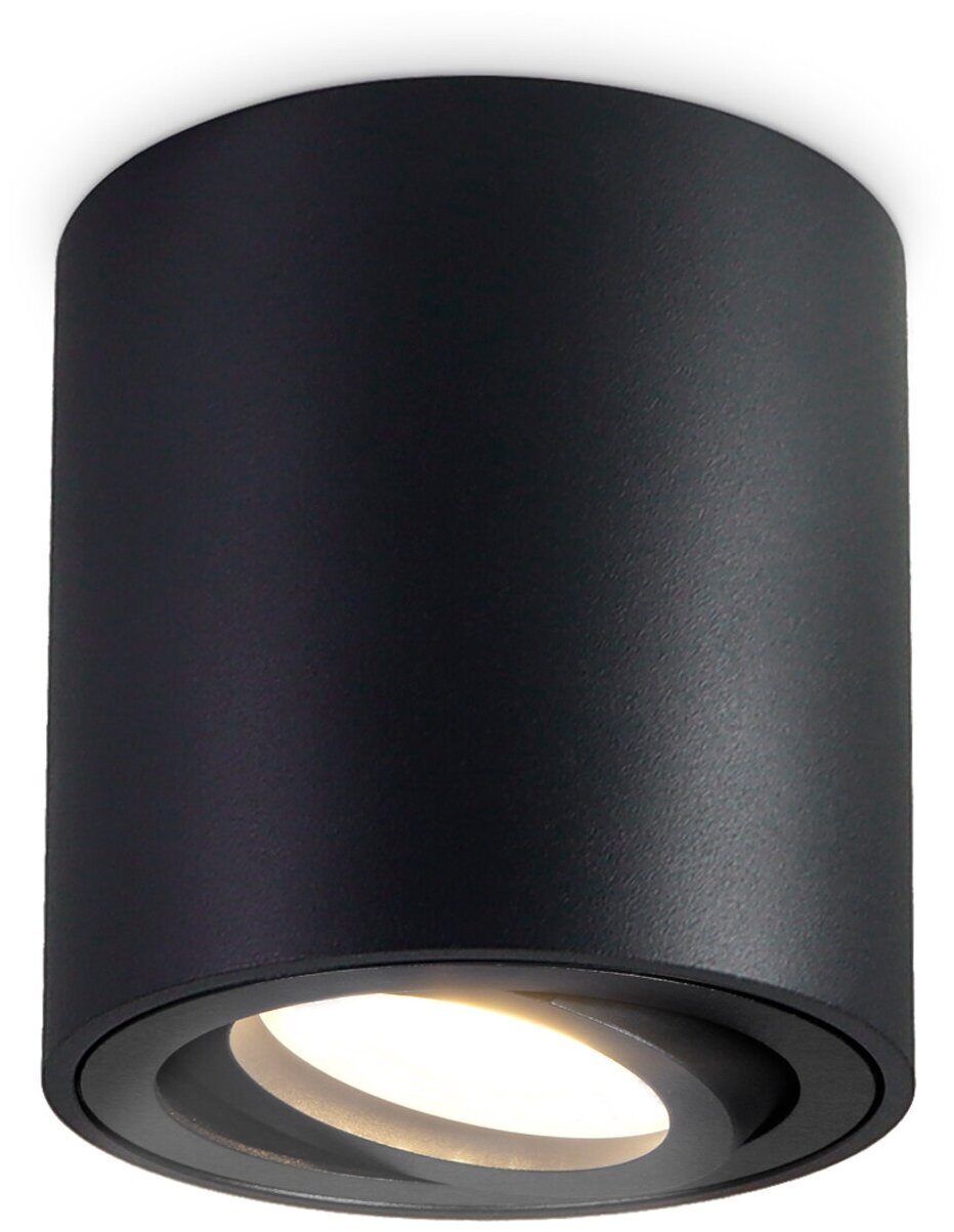 Накладной точечный светильник TN22702 BK черный GU5.3 D80*84