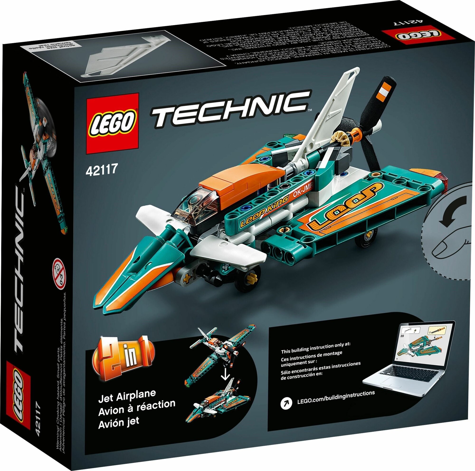 Конструктор LEGO Technic Гоночный самолёт - фотография № 19