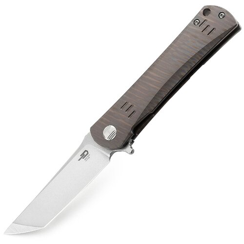 Нож складной Bestech Knives Kendo коричневый/серебристый