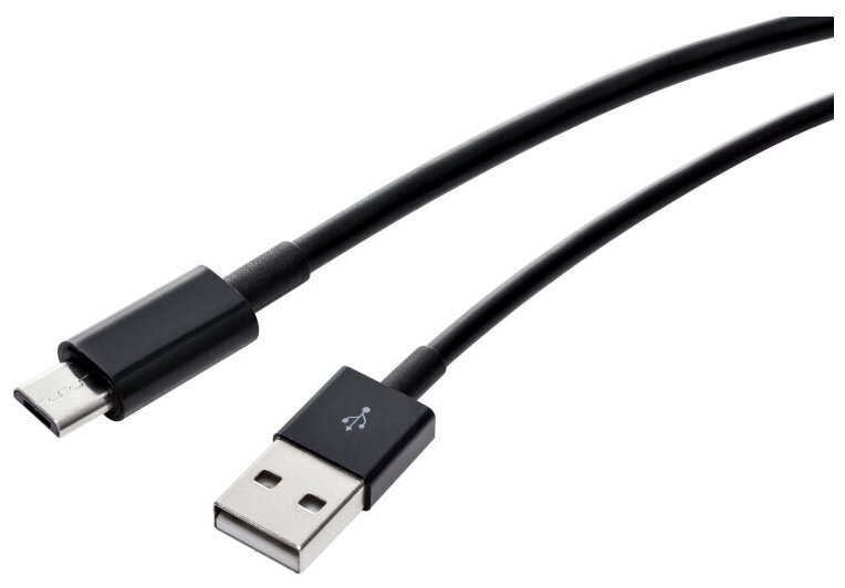 Кабель USB 2.0 - MicroUSB, М/М, 2 м, Red Line, чер, УТ000009511 1636188