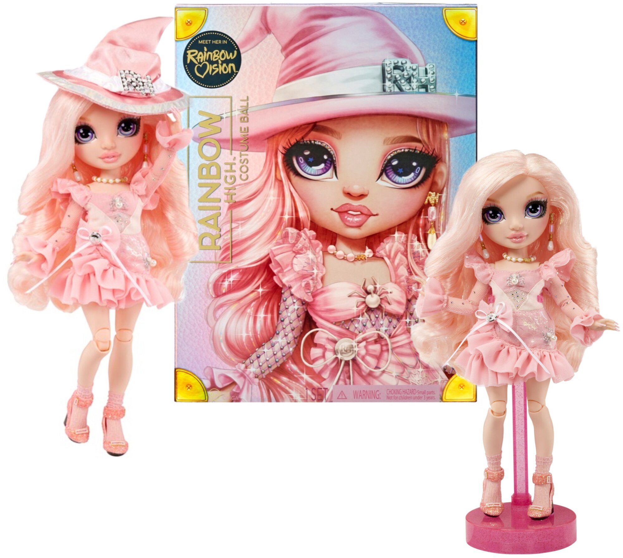 Кукла Rainbow High Costume ball Bella Parker рэйнбоу ХАЙ Белла Паркер, 29 см. 424833