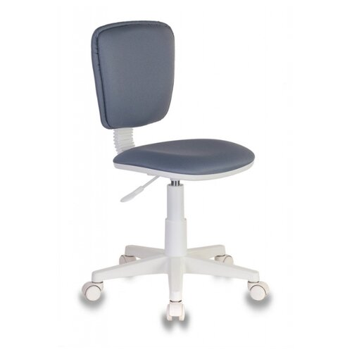 фото Компьютерное кресло бюрократ ch-w204nx детское, обивка: текстиль, цвет: серый