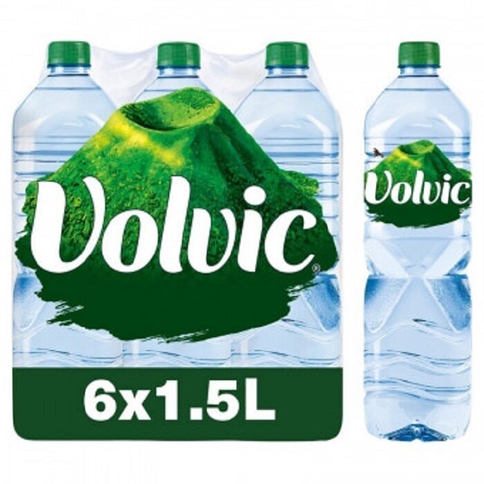 Вода Volvic / Вольвик 1.5 литра, без газа, пэт, 6 шт. в уп.