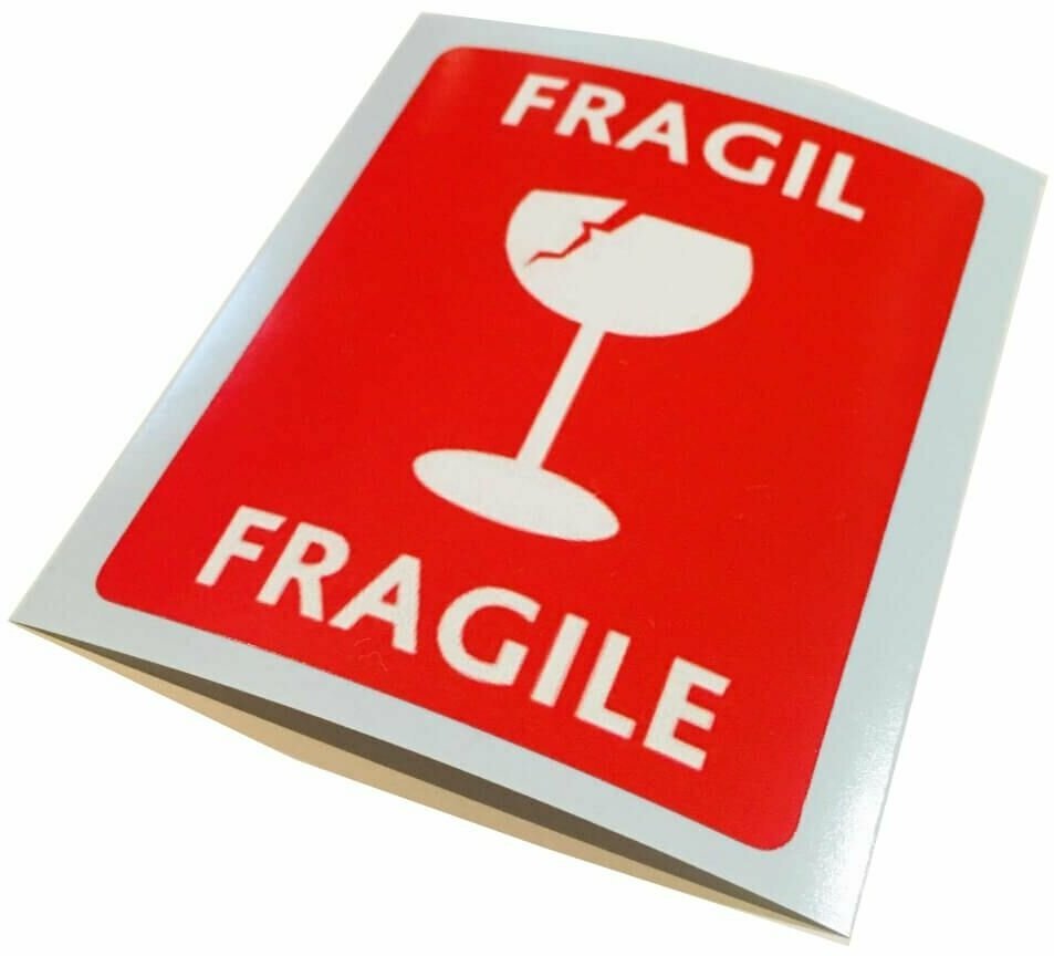 Виниловая наклейка "Fragile 2"