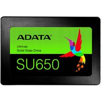 Твердотельный накопитель A-Data Ultimate SU650 256ГБ, 2.5", SATA III, SATA ASU650SS-256GT-R