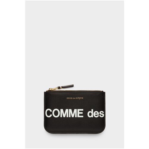 Кошелек Comme des Garcons Wallet, фактура тиснение, черный