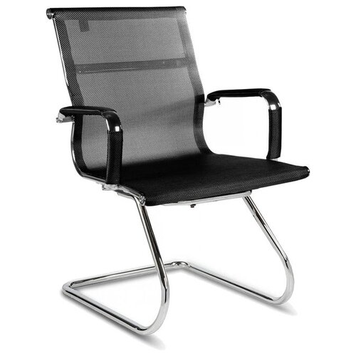 фото Конференц-кресло norden chairs хельмут cf, обивка: текстиль, цвет: ткань сетка чёрная
