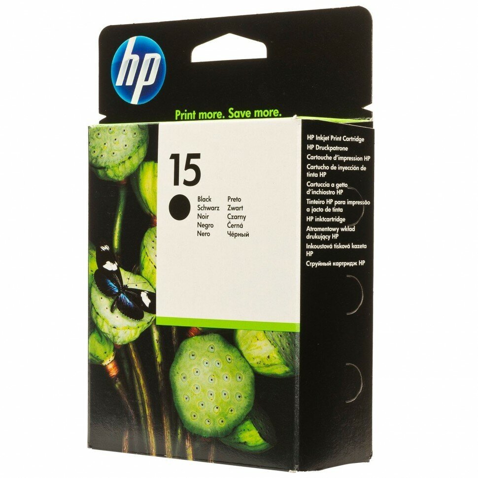 Картридж HP C6615DE № 15 black для HP DJ 810c, 816c, 825c, 840c, 843c, 845c, 916c,
