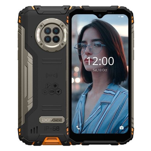 фото Смартфон doogee s96 pro, оранжевый