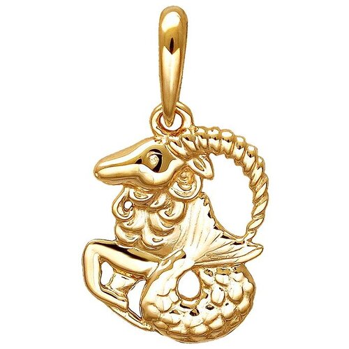 фото Подвеска из красного золота 01д0110901 эстет