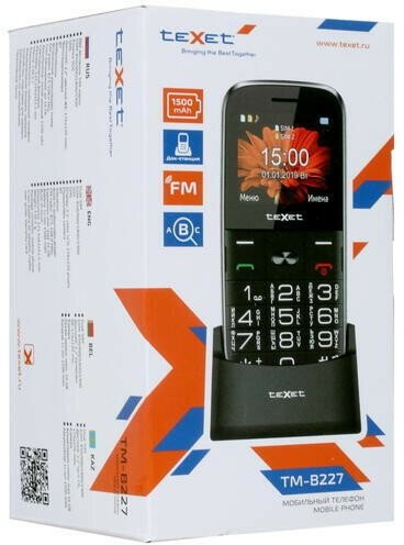 Мобильный телефон Texet TM-B227 красный 2.2" Bluetooth - фото №18