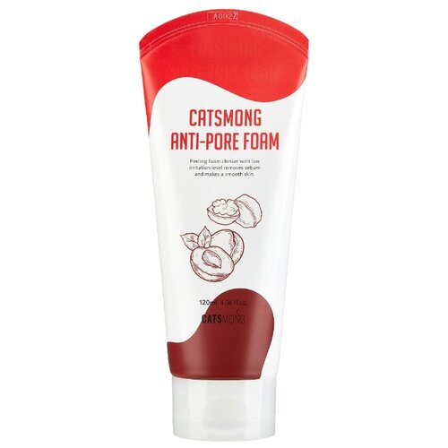 фото Catsmong пенка для умывания anti-pore foam 120 мл
