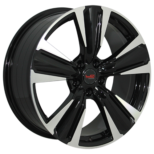фото Колесный диск legeartis concept lx526 8x18 5x114,3 et 30 dia 60,1 (черный с полированной лицевой поверхностью)
